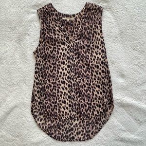 41 Hawthorne Leopard Blouse